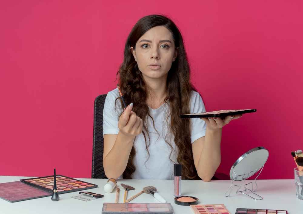 Avoid Heavy Makeup