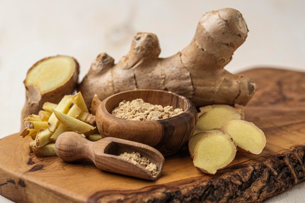 Ginger for allergy treatment