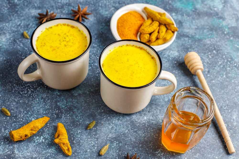 Turmeric Milk Natural