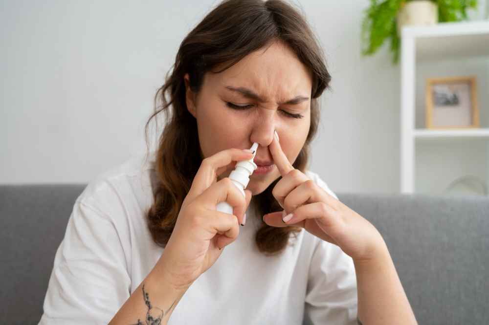 Use Saline Nasal Sprays