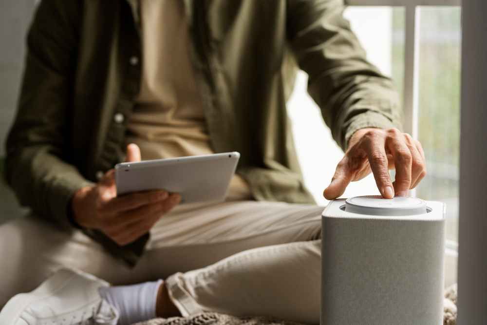 Use white noise machines or apps