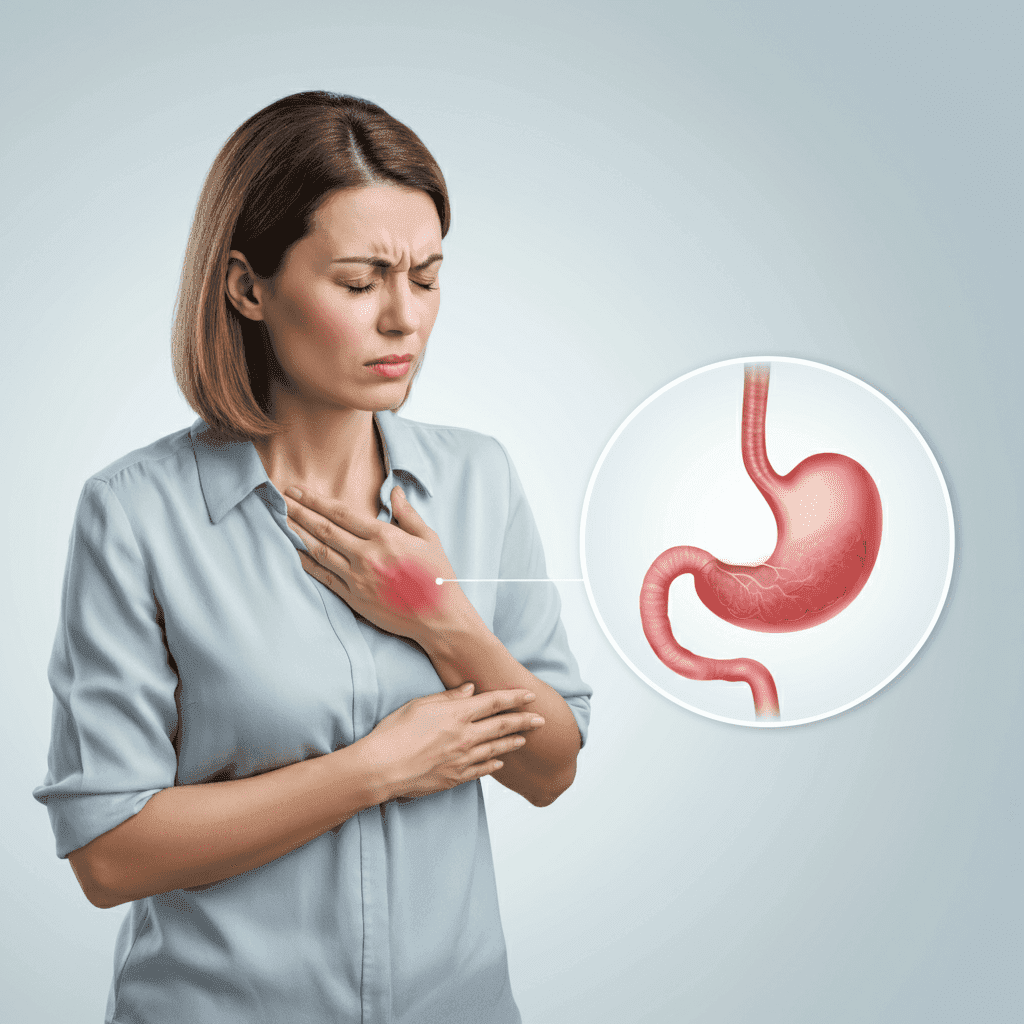 What are the causes of acid reflux